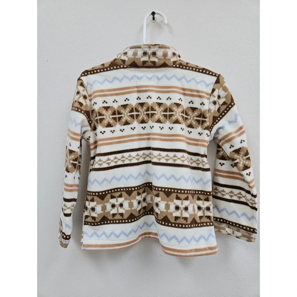 The Children's Place  Size 2T 1/4  Zip  Pullover Aztec Unisex  Toddler NWT